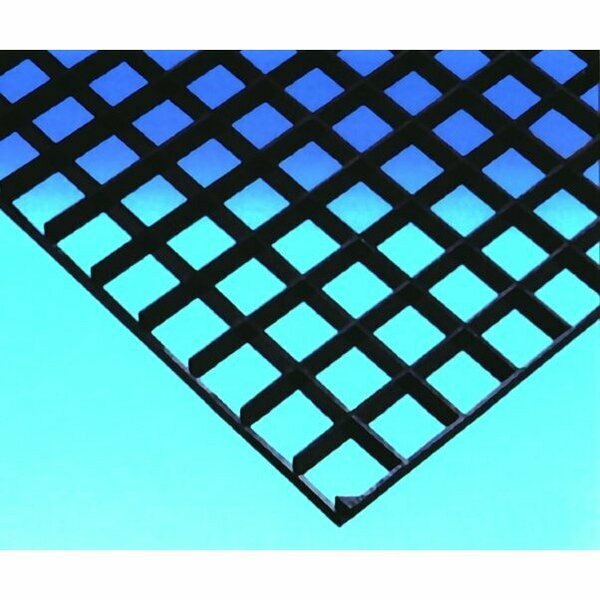 Thin-Cell Thin Cell Eggcrate Ceiling Tiles - Black - 2' x 2', 30PK TC-22-B